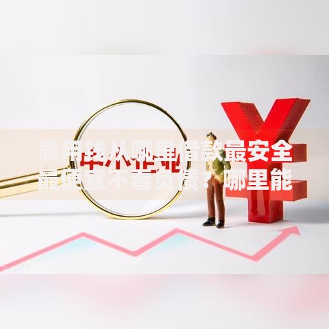 急用钱从哪里借款最安全最便宜不看负债？哪里能借到低息安全贷款