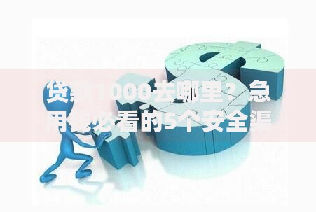 贷款1000去哪里？急用钱必看的5个安全渠道