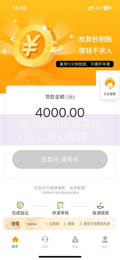 能下款的借款平台2025,真心推荐5个51卡农平台交流