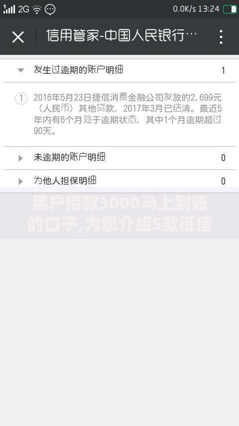 黑户借款3000马上到账的口子,为您介绍5款征信访问次数太多贷款被秒拒还能在平台借款