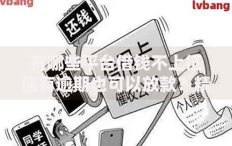 有哪些平台借钱不上征信有逾期也可以放款？精选渠道解析