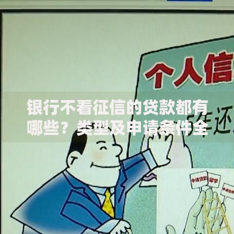 银行不看征信的贷款都有哪些?类型及申请条件全解析 银行不看征信的贷款都有哪些?类型及申请条件全解析