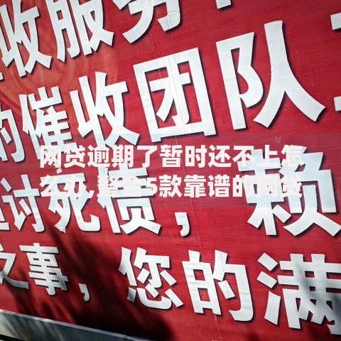 网贷逾期了暂时还不上怎么办,整合5款靠谱的网贷平台