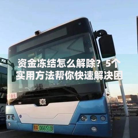 资金冻结怎么解除？5个实用方法帮你快速解决困境