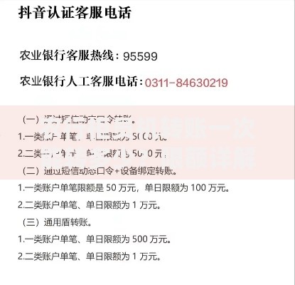 农行柜员机转账一次能转多少？限额详解及常见问题