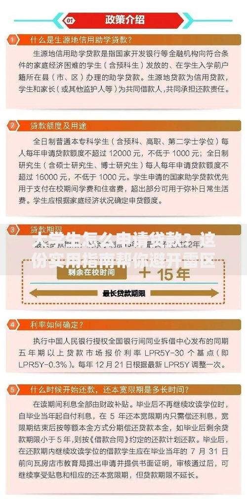 大学生怎么申请贷款？这份实用指南帮你避开雷区