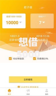 想借5000左右有逾期有啥平台,全网收集5个借款平台不看征信负债