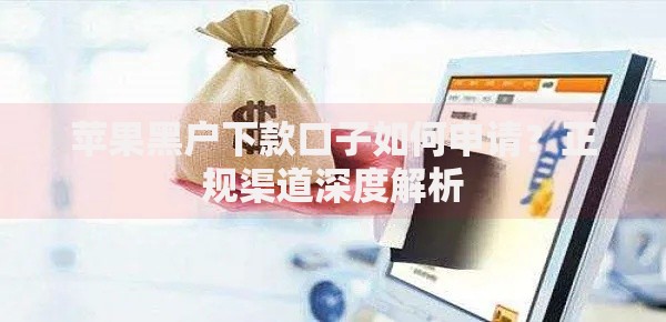 苹果黑户下款口子如何申请？正规渠道深度解析