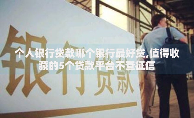 个人银行贷款哪个银行最好贷,值得收藏的5个贷款平台不查征信