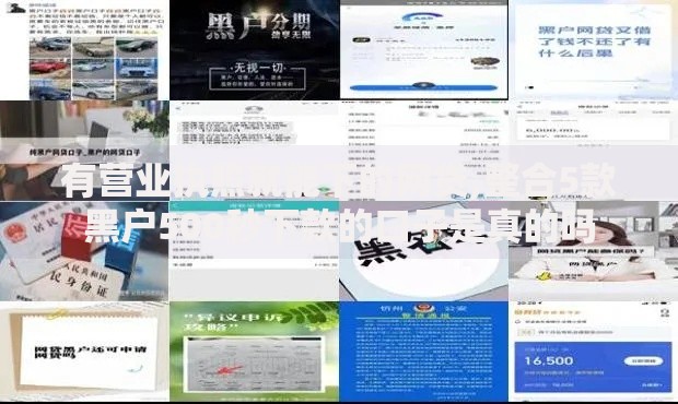 有营业执照就能下的网贷,整合5款黑户500秒下款的口子是真的吗