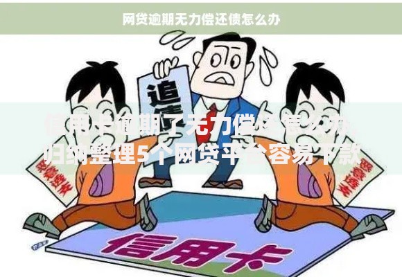 信用卡逾期了无力偿还怎么办,归纳整理5个网贷平台容易下款