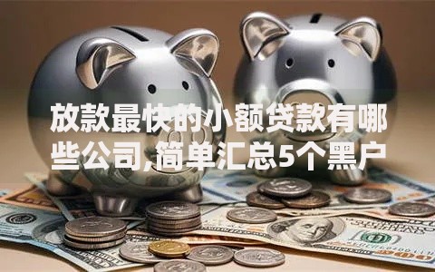 放款最快的小额贷款有哪些公司,简单汇总5个黑户当前逾期能下款的口子