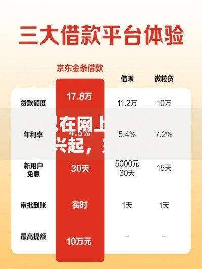 可以在网上贷款的口子兴起，如何选择靠谱平台？
