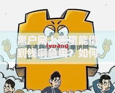 黑户网上哪里能借到钱啊急用？如何解决资金难题