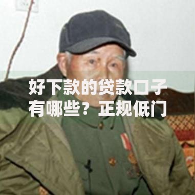 好下款的贷款口子有哪些？正规低门槛平台解析
