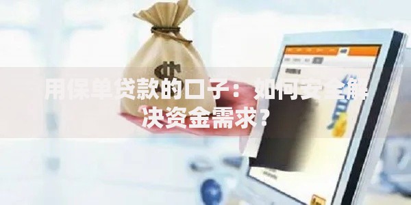 用保单贷款的口子：如何安全解决资金需求？