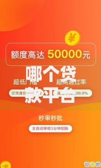 哪个贷款平台第一次额度高一点,隆重介绍5个大老黑能下款的口子