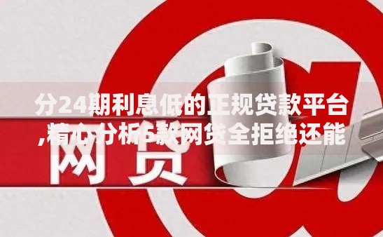 分24期利息低的正规贷款平台,精心分析5款网贷全拒绝还能有口子下吗