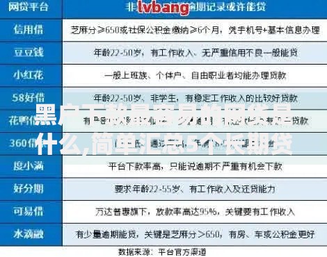 为什么小额借款通过率那么高？解析核心逻辑