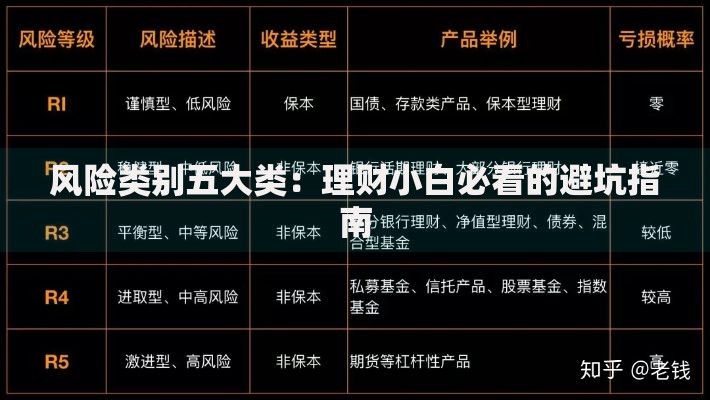 风险类别五大类：理财小白必看的避坑指南