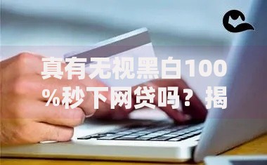 真有无视黑白100%秒下网贷吗？揭秘贷款审核核心机制