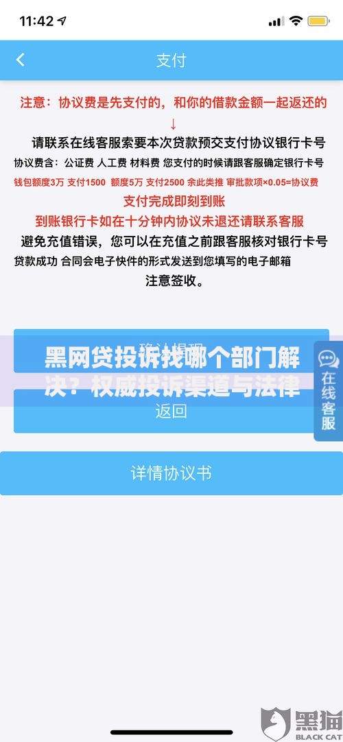 黑网贷投诉找哪个部门解决？权威投诉渠道与法律维权指南