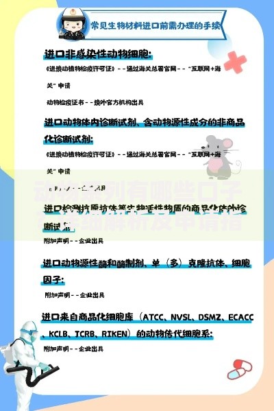 动物系列有哪些口子？详细解析及申请指南
