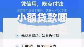 小额贷款哪里最可靠直接到账利息低？深度解析低息安全平台如何选
