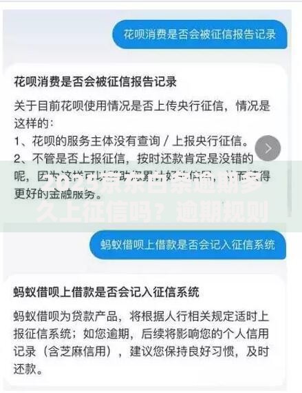 2025京东白条逾期多久上征信吗？逾期规则深度解读