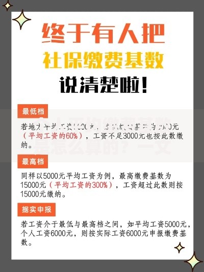 个人平均缴费基数是怎么算的？一文搞懂计算方法