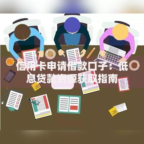 信用卡申请借款口子：低息贷款资源获取指南