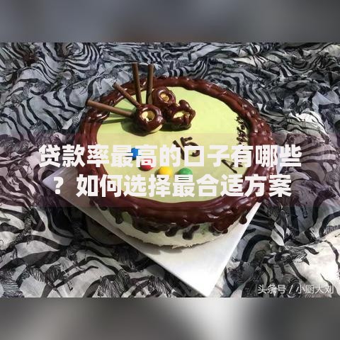贷款率最高的口子有哪些？如何选择最合适方案