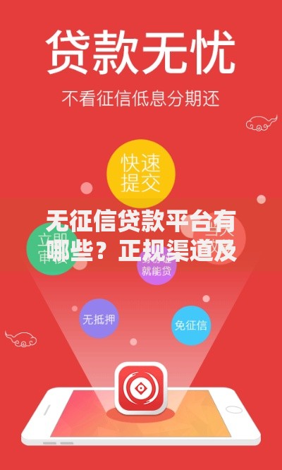无征信贷款平台有哪些？正规渠道及申请条件解析