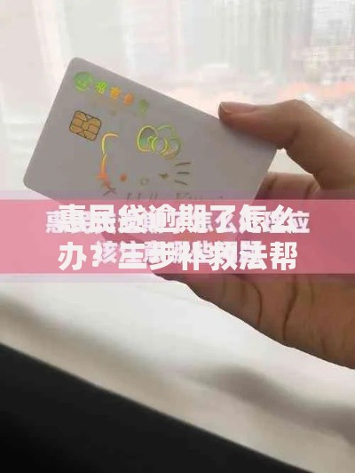 惠民贷逾期了怎么办？三步补救法帮你化解危机