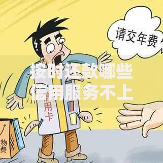按时还款哪些信用服务不上征信？权威解析与注意事项