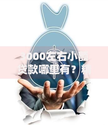 3000左右小额贷款哪里有？精选五大正规渠道解析