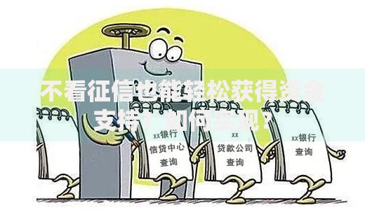 不看征信也能轻松获得资金支持？如何实现？