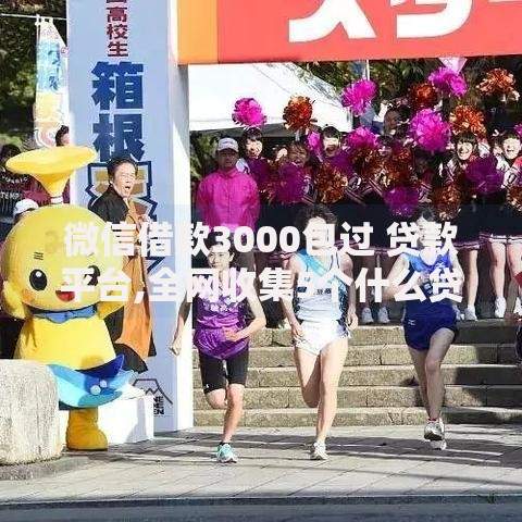 微信借款3000包过 贷款平台,全网收集5个什么贷款平台额度高