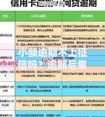 小额逾期不上征信吗？逾期后果与征信影响深度解析