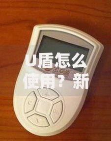 U盾怎么使用？新手必看的银行U盾安全操作指南