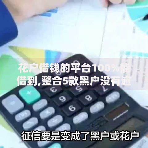 花户借钱的平台100%能借到,整合5款黑户没有逾期还有口子借钱吗