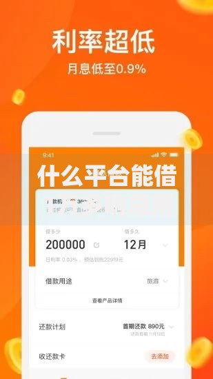 什么平台能借1万多啊急用,整合5款黑户借款平台