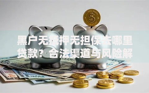 黑户无抵押无担保去哪里贷款？合法渠道与风险解析