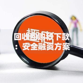 回收回购秒下款：安全融资方案深度解析