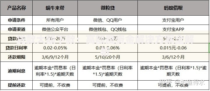 贷款大额下款：高额度资金解决方案全解析