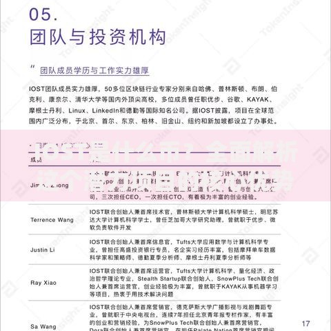 IOST是什么币？全面解析这个潜力项目的核心优势与未来前景