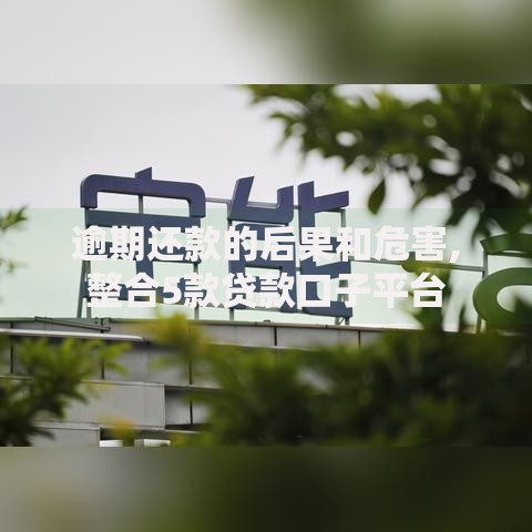 逾期还款的后果和危害,整合5款贷款口子平台
