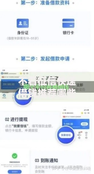 不看征信快速借钱推荐哪些平台安全可靠？