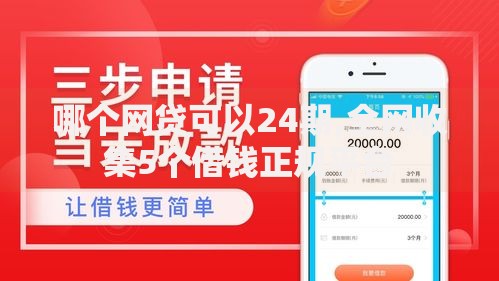 哪个网贷可以24期,全网收集5个借钱正规平台