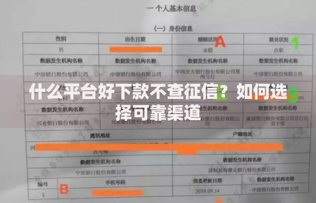 什么平台好下款不查征信?如何选择可靠渠道 什么平台好下款不查征信?如何选择可靠渠道